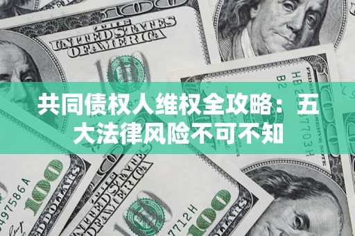 武汉共同债权人维权全攻略：五大法律风险不可不知
