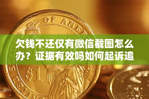 武汉欠钱不还仅有微信截图怎么办？证据有效吗如何起诉追回欠款？