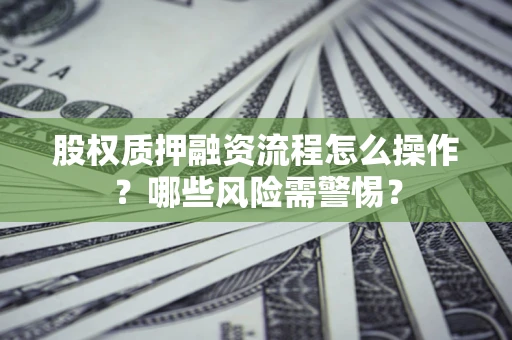 武汉股权质押融资流程怎么操作？哪些风险需警惕？