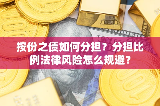 武汉按份之债如何分担？分担比例法律风险怎么规避？