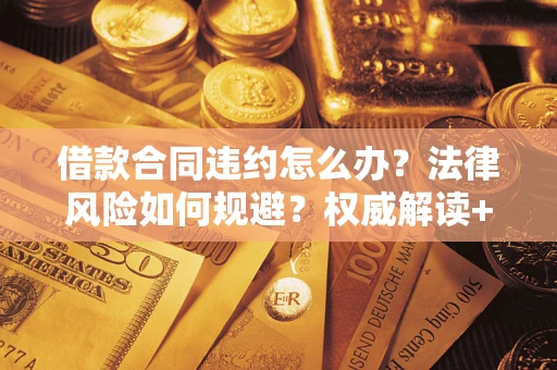 武汉借款合同违约怎么办？法律风险如何规避？权威解读+实用指南