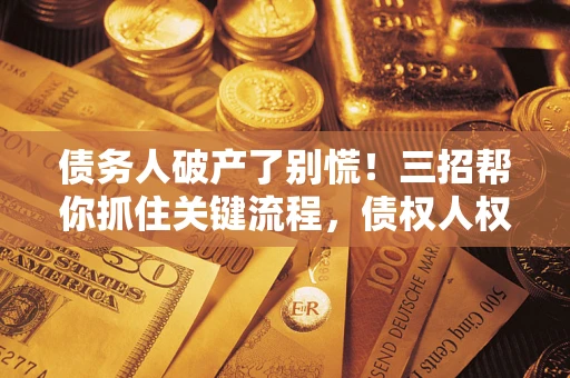武汉债务人破产了别慌！三招帮你抓住关键流程，债权人权益不再缩水