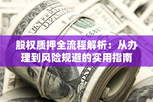 武汉股权质押全流程解析：从办理到风险规避的实用指南