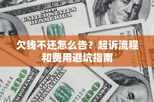武汉欠钱不还怎么告?起诉流程和费用避坑指南 武汉欠钱不还怎么告?起诉流程和费用避坑指南